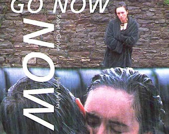 Go Now | 90s British Cinema, Robert Carlyle | 1997 original print | vintage Japanese chirashi film poster