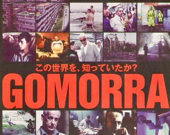 Gomorrah | Cult Italian Cinema, Matteo Garrone | 2011 original print | Japanese chirashi film flyer