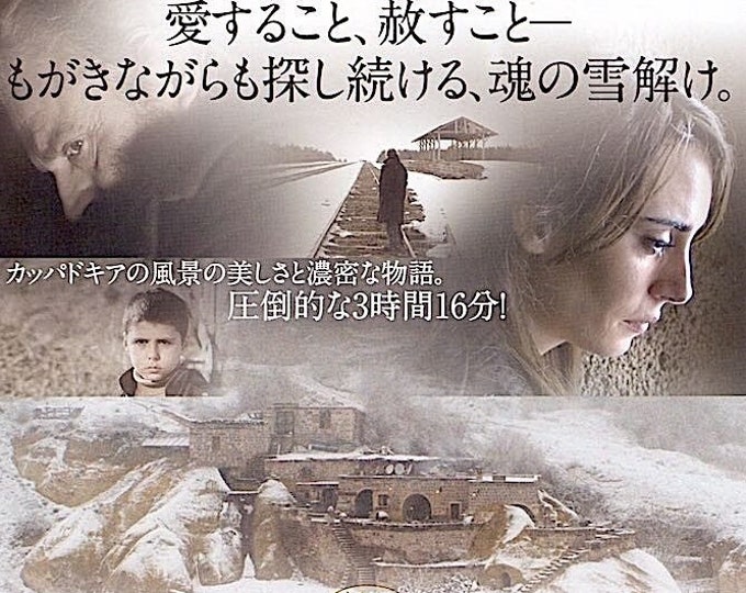 Winter Sleep | Turkish Cinema, Nuri Bilge Ceylan | 2015 original print | Japanese chirashi film flyer