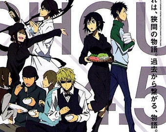 Durarara!!x2 Sho | Japan Anime Series | 2015 original print | Japanese chirashi film poster