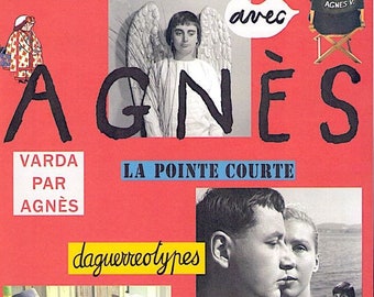 Rendez-vous avec Agnès (B) | Agnes Varda Retrospective | 2019 print, gatefold | Japanese chirashi film poster