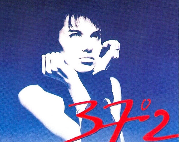 Betty Blue (B) | 80s French Classic, Beatrice Dalle, Jean-Jacques Beineix | 1993 print | vintage Japanese chirashi film flyer
