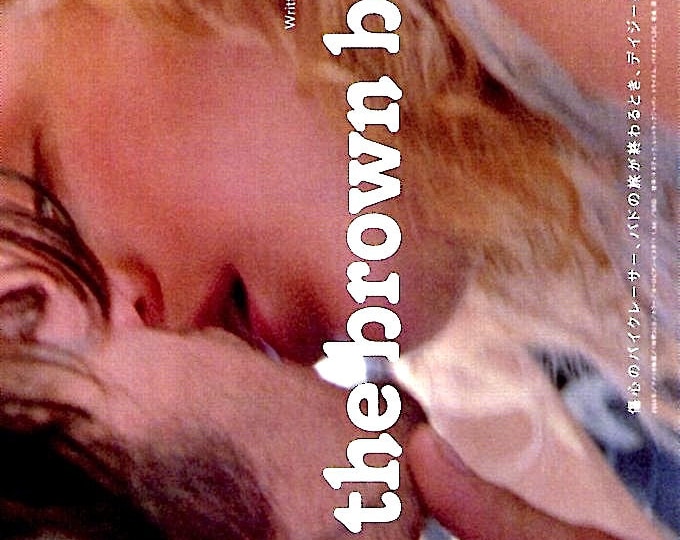 The Brown Bunny (A) | American Cinema, Vincent Gallo, Chloe Sevigny | 2004 original print | Japanese chirashi film flyer