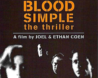 Blood Simple (A) | 80s American Cult Classic, Joel Coen, Frances McDormand | 2000 print | Japanese chirashi film flyer