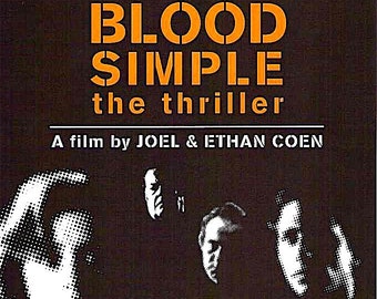 Blood Simple Redux (A) | 80s Cult Classic, Coen Brothers | 2000 print | Japanese chirashi film poster