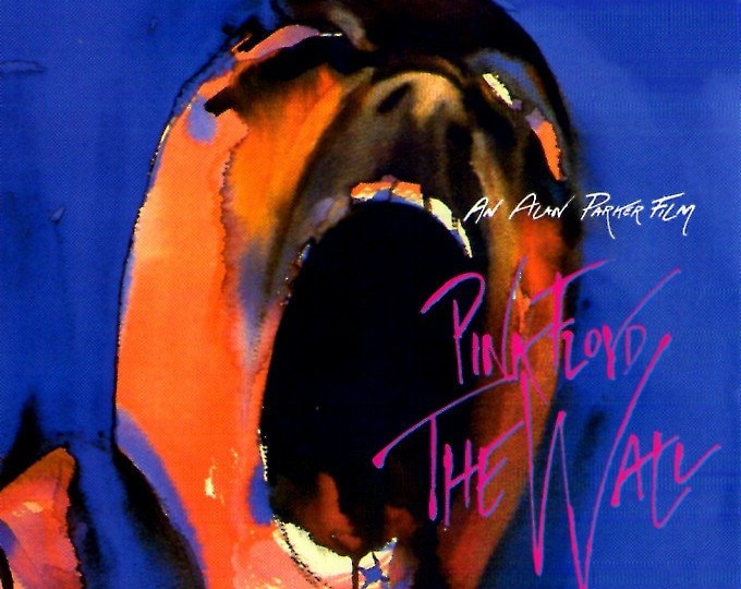 Pink Floyd: The Wall (B) | 80s British Cinema, Alan Parker, Bob Geldof | 2002 print | Japanese chirashi film flyer