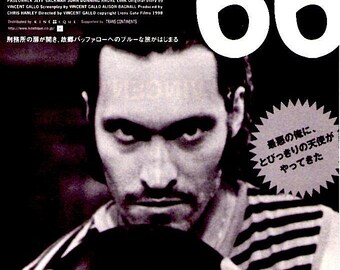 Buffalo 66 (C) | 90s Cult Classic, Vincent Gallo, Christina Ricci | 1999 original print | Japanese chirashi film flyer