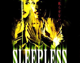 Sleepless | Italian Horror, Dario Argento | 2002 original print | Japanese chirashi film flyer