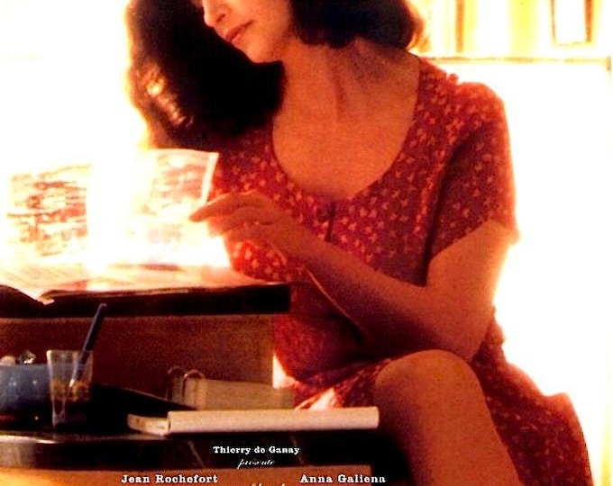 Hairdresser's Husband | 90s French Classic, Patrice Leconte, Anna Galiena | 2011 print | Japanese chirashi film flyer