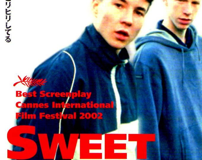 Sweet Sixteen | British Cinema, Ken Loach, Martin Compston | 2002 original print | Japanese chirashi film flyer