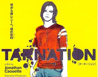 Tarnation | Jonathan Caouette, Gus Van Sant | 2005 original print | Japanese chirashi film poster