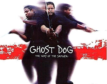 Ghost Dog | 90s Jim Jarmusch, Forest Whitaker | 1999 original print | vintage Japanese chirashi film poster