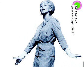 The Ceiling | 60s Czech New Wave, Vera Chytilova | 1993 print, gatefold | vintage Japanese chirashi film flyer