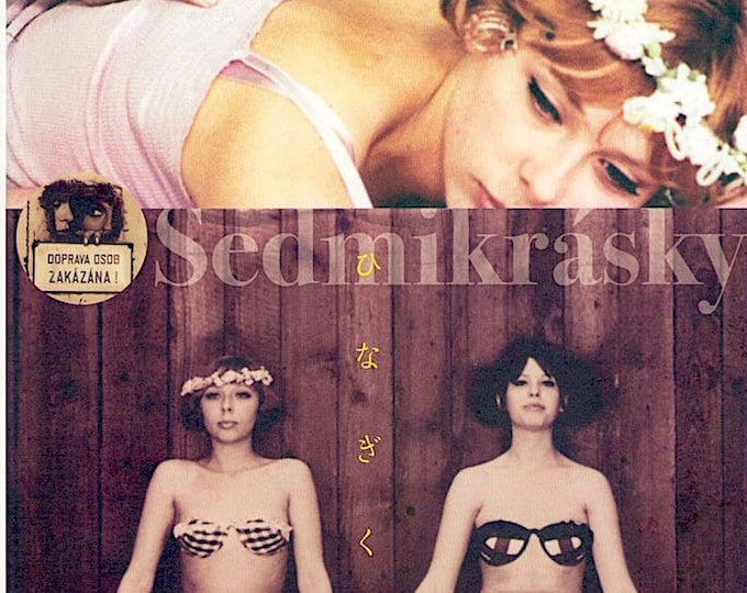 Daisies / Sedmikrasky (D) | 60s Czech Cinema, Vera Chytilova | 2014 print | Japanese chirashi film flyer