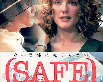 Safe | 90s Horror Classic, Todd Haynes, Julianne Moore | 1999 original print | vintage Japanese chirashi film flyer