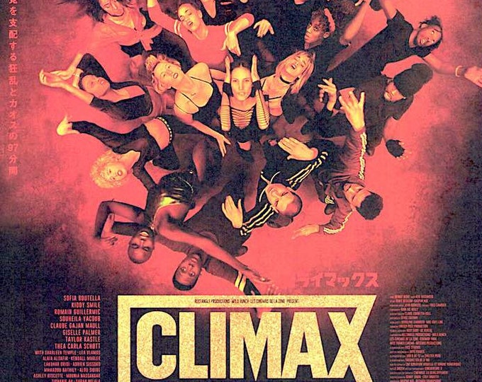 Climax (A) | French Cinema, Gaspar Noe | 2019 original print | Japanese chirashi film flyer