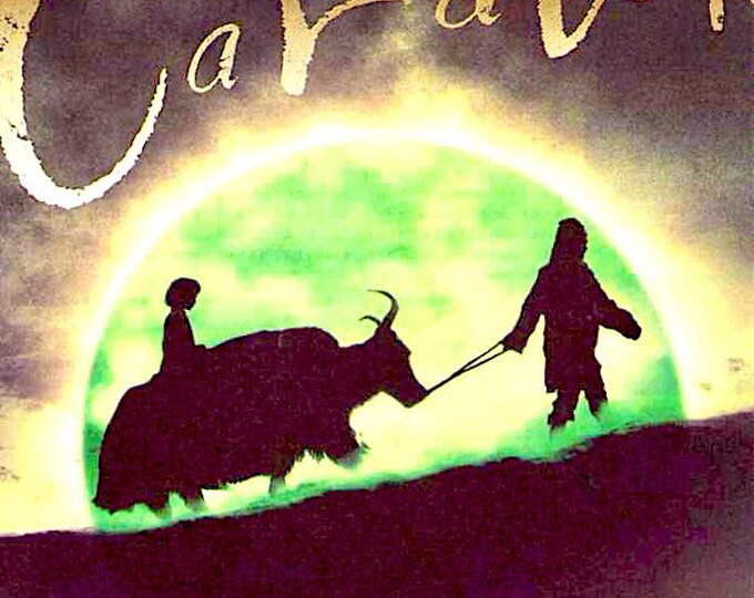 Himalaya | French Nepal Cinema, Eric Valli | 2000 original print | vintage Japanese chirashi film flyer