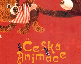 Ceska Animace | Czech Animation, Jiří Trnka, Jan Svankmajer, Břetislav Pojar | 2009 print | Japanese chirashi film poster