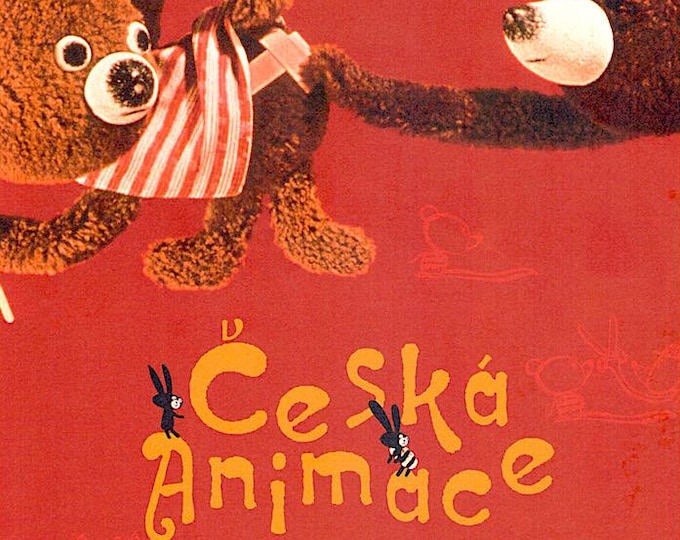 Ceska Animace | Czech Animation, Jirí Trnka, Jan Svankmajer, Bretislav Pojar | 2009 print | Japanese chirashi film flyer