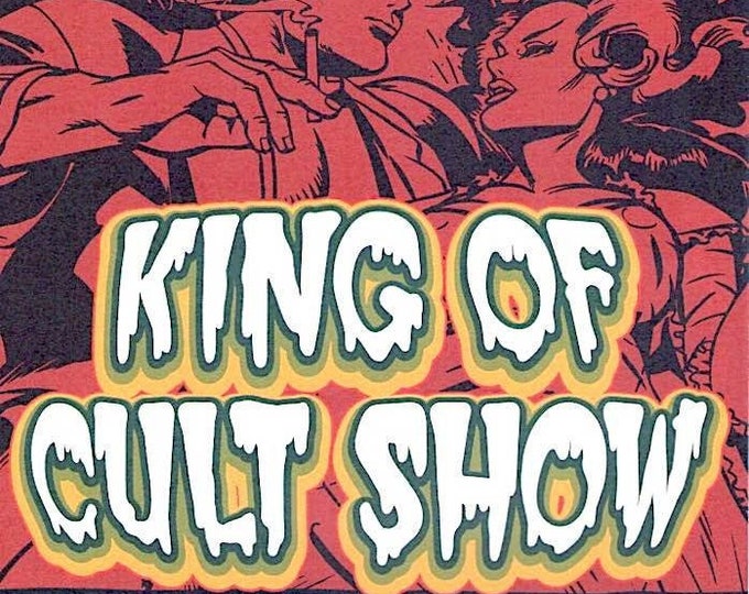 King of Cult Show | Brazil, Young Frankenstein | 1997 print | vintage Japanese chirashi film flyer