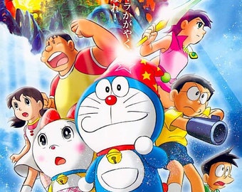 Doraemon | Classic Anime Series | 2007 original print | Japanese chirashi film poster