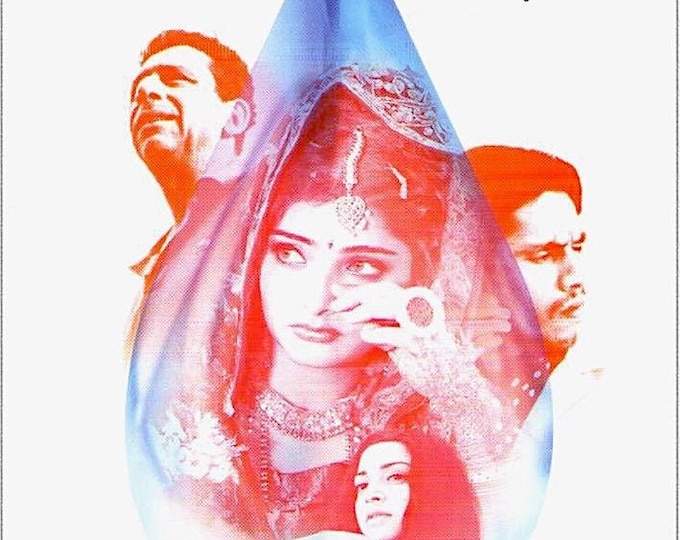 Monsoon Wedding | Indian Cinema, Mira Nair | 2002 original print | Japanese chirashi film flyer