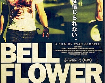 Bellflower | American Indie Cinema, Evan Glodell | 2012 original print | Japanese chirashi film flyer