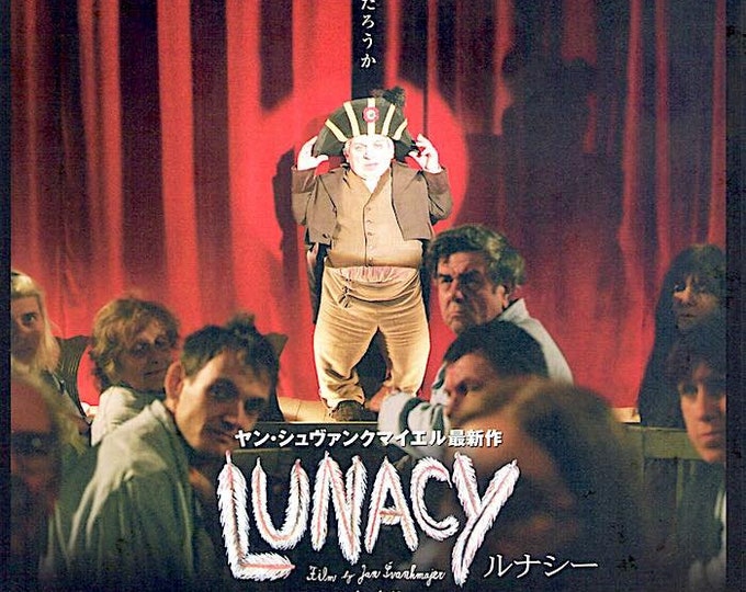 Lunacy | Czech Cinema, Jan Svankmajer | 2006 original print | Japanese chirashi film flyer
