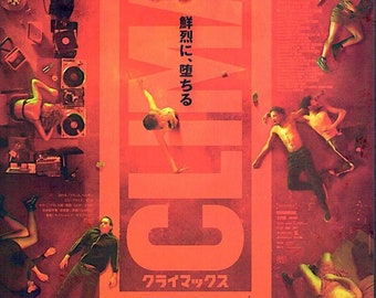 Climax (C) | French Cinema, Gaspar Noe | 2019 original print | Japanese chirashi film poster