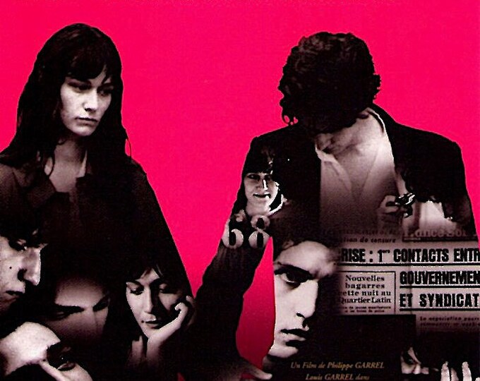 Regular Lovers | French Cinema, Philippe Garrel | 2007 original print | Japanese chirashi film flyer