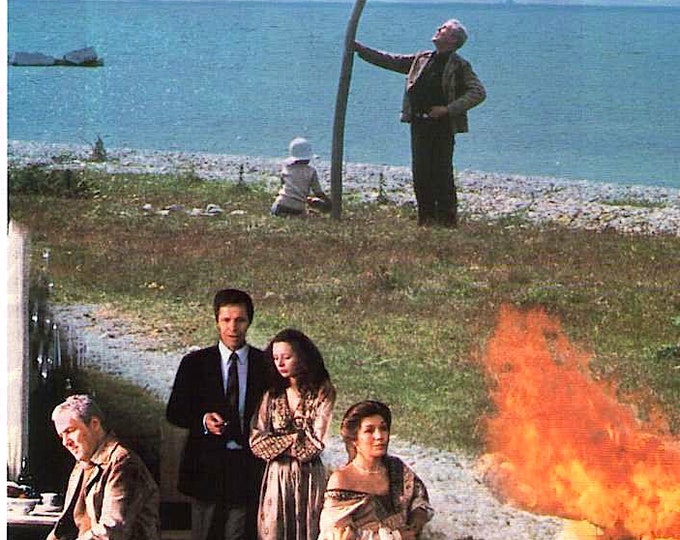 Sacrifice | 80s Classic, Andrei Tarkovsky | 1988 print | vintage Japanese chirashi film flyer