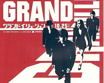 Now You See Me (A) | American Cinema, Jesse Eisenberg, Isla Fisher | 2013 original print | Japanese chirashi film flyer