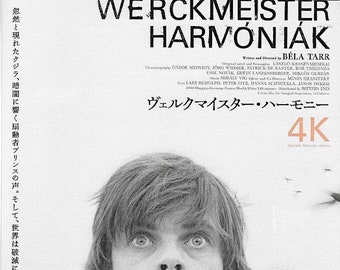 Werckmeister Harmonies (B) | Hungarian Cult Classic, Bela Tarr | 2024 print | Japanese chirashi film flyer