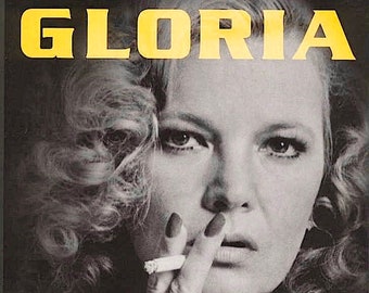 Gloria (B) | 80s Classic, Gena Rowlands, John Cassavetes | 1999 print | Japanese chirashi film poster