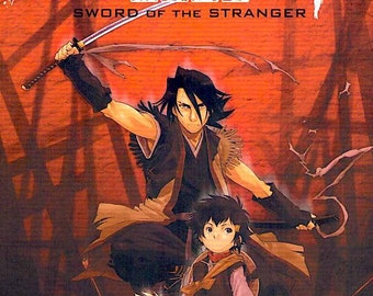 Sword of the Stranger (B) | Japan Anime, Masahiro Ando | 2007 original print | Japanese chirashi film poster
