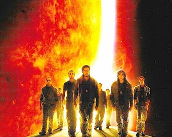 Sunshine | British Cinema, Danny Boyle, Cillian Murphy | 2007 original print | Japanese chirashi film flyer