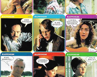 Happiness | Cult American Cinema, Todd Solondz | 2000 original print | Japanese chirashi film flyer
