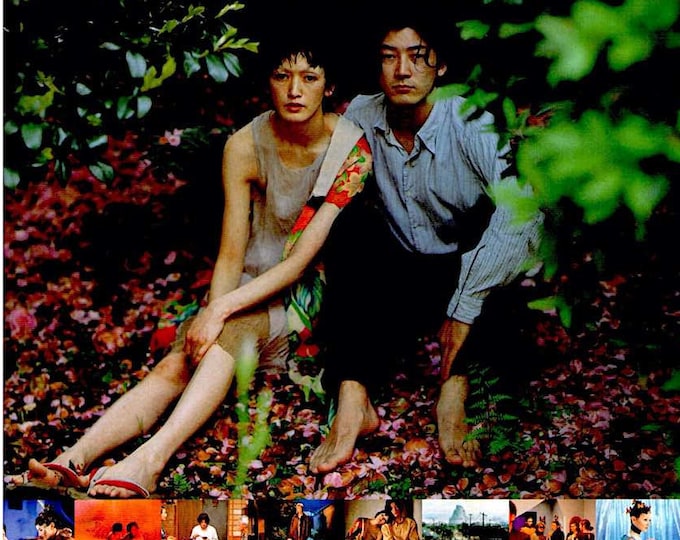 Hakuchi: the Innocent | 90s Japan Cinema, Tadanobu Asano, Macoto Tezka | 1999 print | Japanese chirashi film flyer