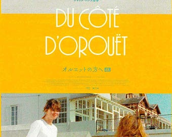 Near Orouet | 70s French New Wave, Jacques Rozier | 2025 print | Japanese chirashi film flyer