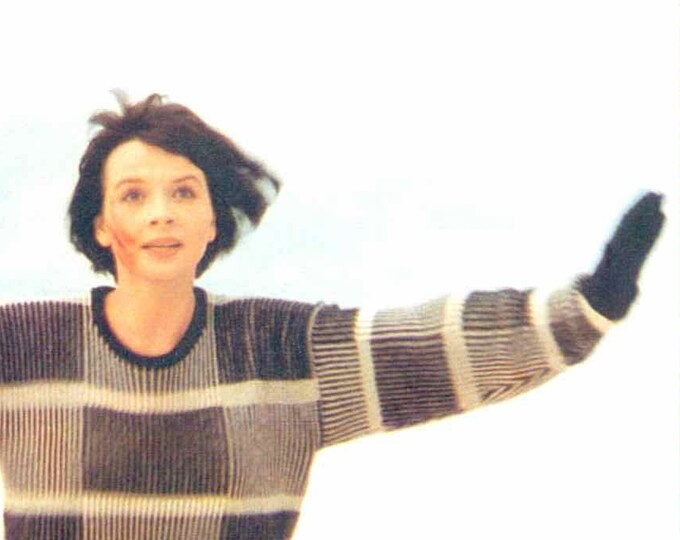 Mauvais sang (B) | 80s French Classic, Leos Carax, Juliette Binoche | 1992 print | vintage Japanese chirashi film flyer