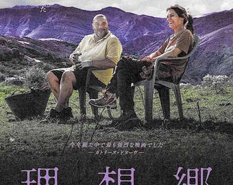 The Beasts (B) | Spanish Cinema, Marina Foïs, Rodrigo Sorogoyen | 2023 original print | Japanese chirashi film flyer