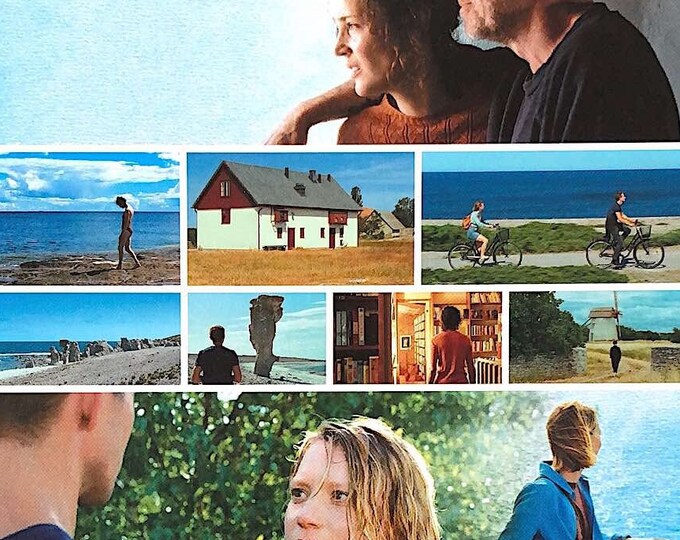 Bergman Island | European Cinema, Tim Ross, Mia Hansen-Love | 2022 original print | Japanese chirashi film flyer