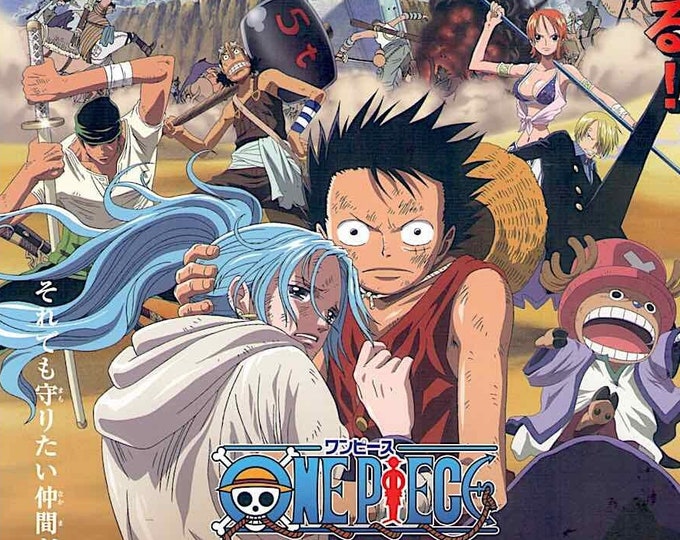 One Piece: Episode of Alabaster | Japan Anime | 2007 original print | Japanese chirashi film flyer