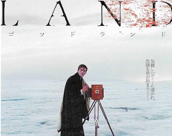 Godland | Icelandic Cinema, Hlynur Palmason | 2024 original print | Japanese chirashi film flyer