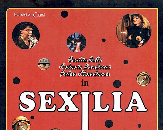 Labyrinth of Passion | 80s Spanish Classic, Pedro Almodovar | 1995 original print | vintage Japanese chirashi film flyer