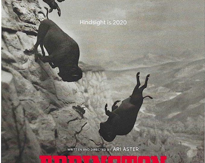 Eddington (A) | American Cinema, Joaquin Phoenix, Ari Aster | 2025 print | Japanese chirashi film flyer