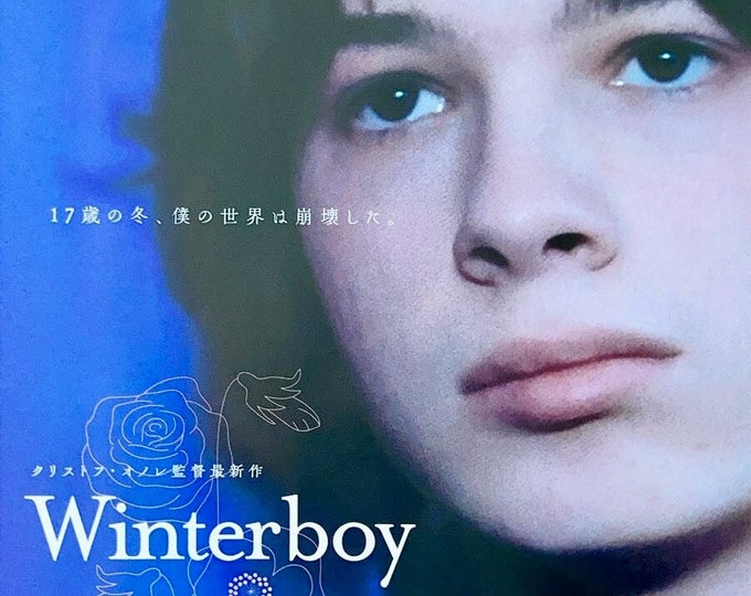 Featured listing image: Winter Boy | French Cinema, Christophe Honore, Paul Kircher | 2023 original print | Japanese chirashi film flyer