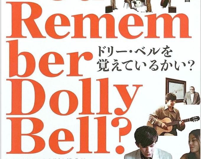 Do You Remember Dolly Bell | 80s Yugoslavian Classic, Emir Kusturica | 2023 print, gatefold | Japanese chirashi film flyer
