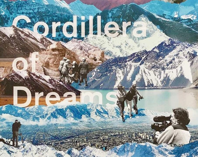 Cordillera of Dreams | Chilean Documentary, Patricio Guzman | 2021 original print | Japanese chirashi film flyer