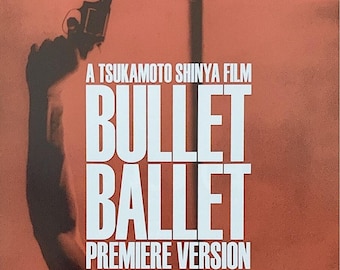 Bullet Ballet (C) | 90s Japan Cult Classic, Shinya Tsukamoto | 2010 original print | Japanese chirashi film poster